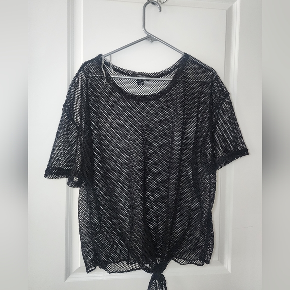 Ladies mesh swimsuit cover up - Picture 1 of 4